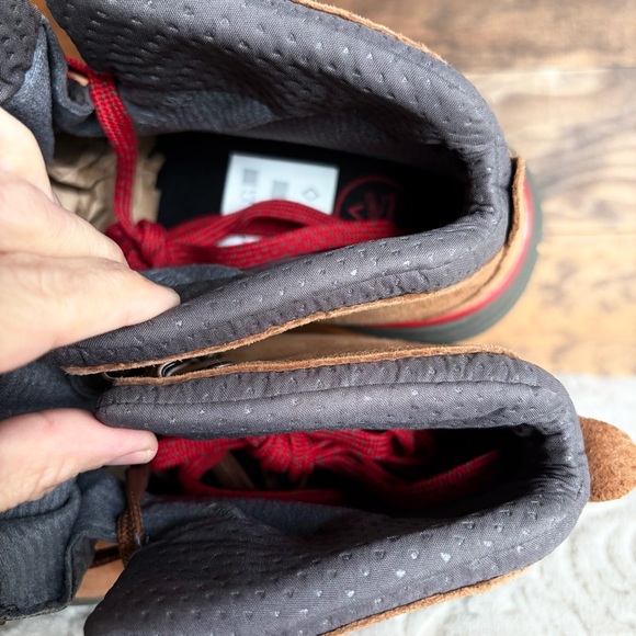 Danner 600 Mountain Hiking Boots 4.5" Women 9.5 Brown Red Waterproof NWOB READ - Picture 3 of 16